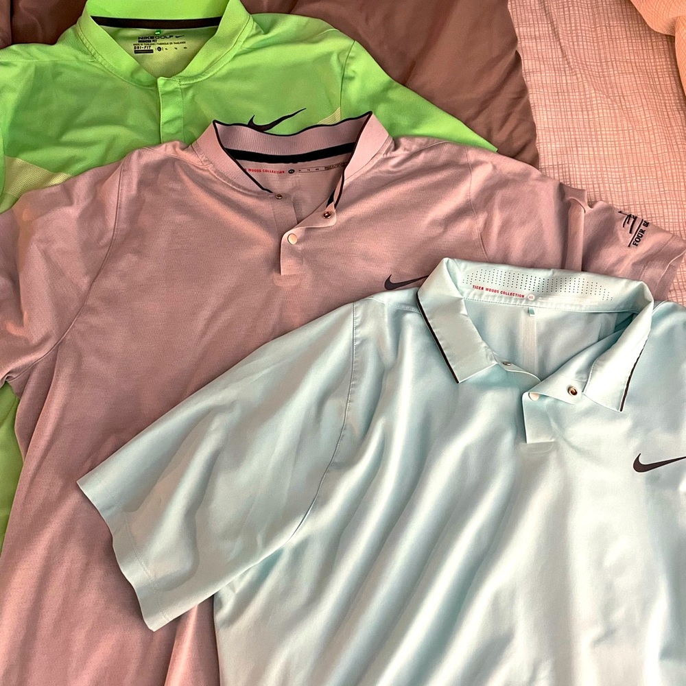 3 Pack of Nike Polos (Size XL)
